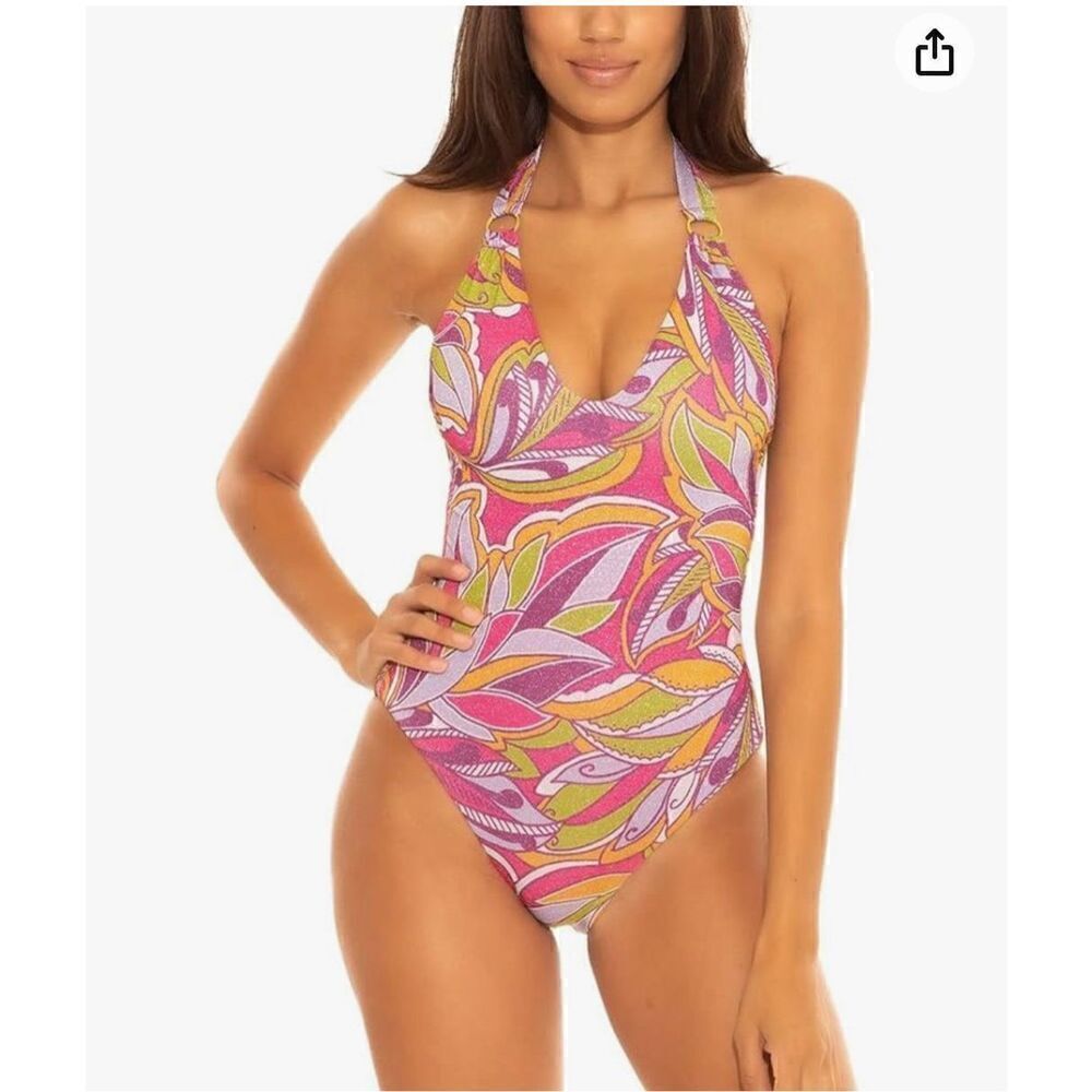 Becca by Rebecca Virtue Psychedelica Nina U-Neck One-Piece
